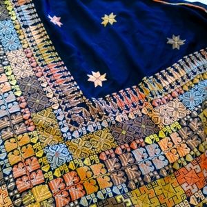 Vintage hand stiched shawl